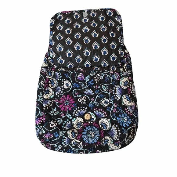 Vera Bradley Carson Mailbag Crossbody Handbag Purse In Ramble Retired - Picture 6 of 8